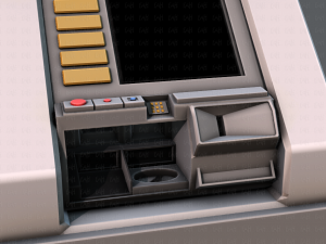 ticket cabinet 3D Model