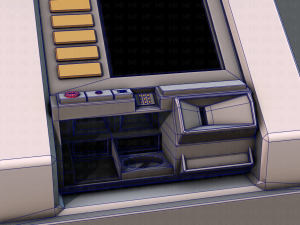 ticket cabinet 3D Model