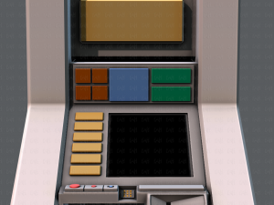 ticket cabinet 3D Model