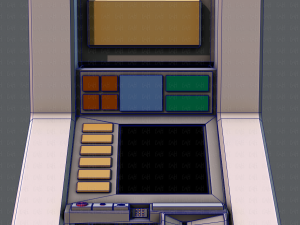 ticket cabinet 3D Model