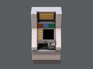 ticket cabinet 3D Model