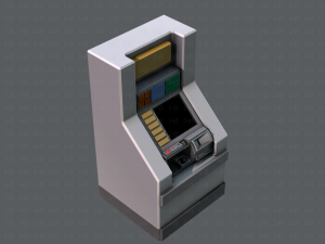ticket cabinet 3D Model