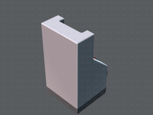 ticket cabinet 3D Model