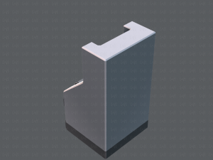ticket cabinet 3D Model