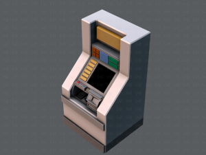 ticket cabinet 3D Model