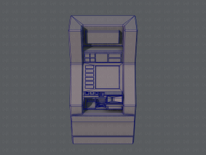 ticket cabinet 3D Model