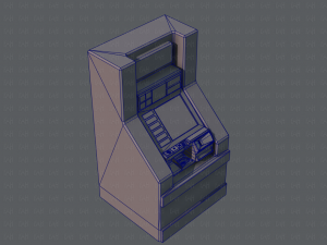 ticket cabinet 3D Model
