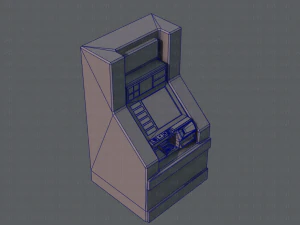 biglietteria Modello 3D