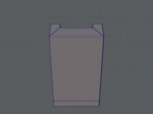 ticket cabinet 3D Model
