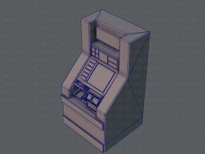 ticket cabinet 3D Model