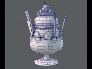 kubek do lod&oacute;w Model 3D