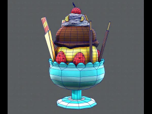 kubek do lod&oacute;w Model 3D