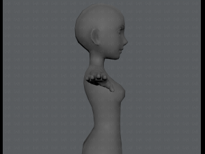 base mesh woman 03 3D Модель