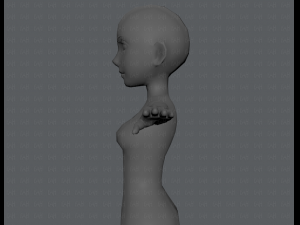 base mesh woman 03 3D Модель