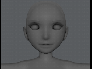 base mesh woman 03 3D Модель