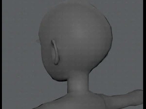 base mesh woman 03 3D Model