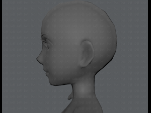 base mesh woman 03 3D Модель