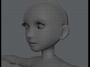 base mesh woman 03 3D Модель