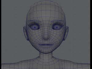 base mesh woman 03 3D Модель