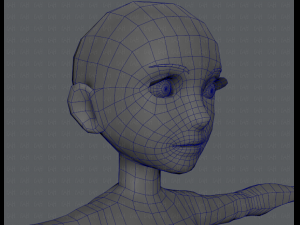 base mesh woman 03 3D Модель