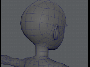 base mesh woman 03 3D Модель