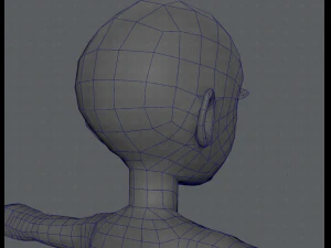base mesh woman 03 3D Model