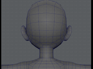 base mesh woman 03 3D Модель