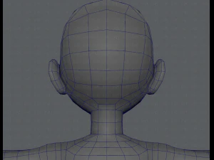 base mesh woman 03 3D Model