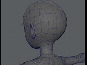 base mesh woman 03 3D Модель