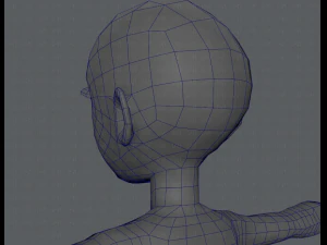 base mesh woman 03 3D Model