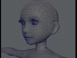 base mesh woman 03 3D Модель