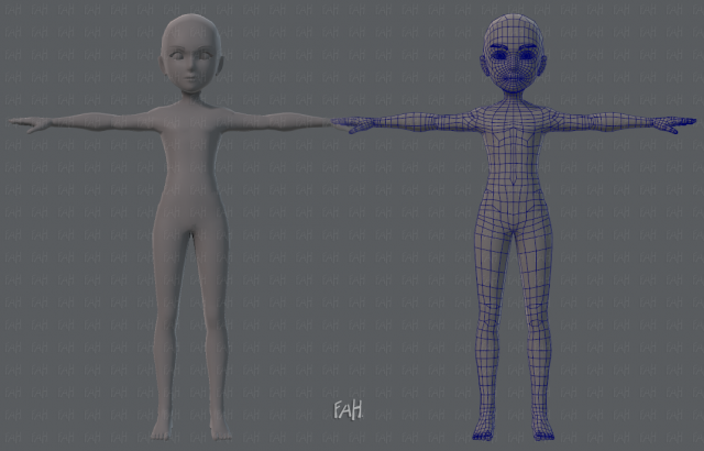 base mesh man character v02 3D Model .c4d .max .obj .3ds .fbx .stl .blend 