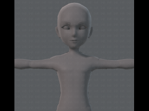 base mesh man character v02 3D Model