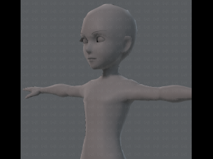 base mesh man character v02 3D Model
