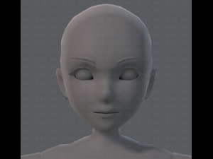 base mesh man character v02 3D Model