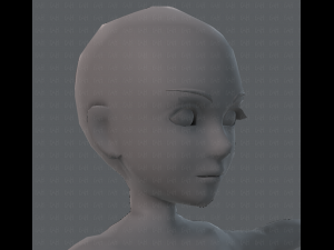 base mesh man character v02 3D Model