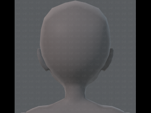 base mesh man character v02 3D Model