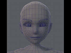 base mesh man character v02 3D Model