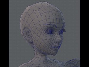 base mesh man character v02 3D Model
