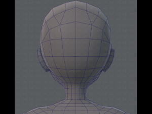 base mesh man character v02 3D Model