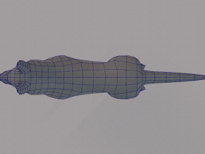 dog base for game 3D Model