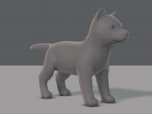 dog base for gamev02 3D Model