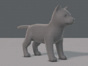 dog base for gamev02 3D Model