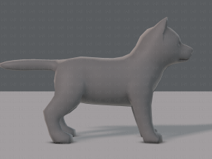 dog base for gamev02 3D Model