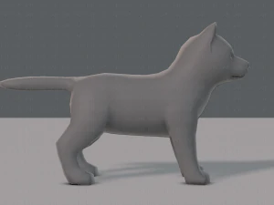 dog base for gamev02 3D Model