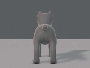 dog base for gamev02 3D Model