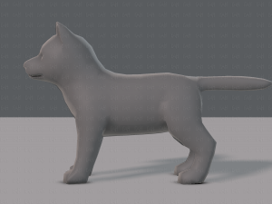 dog base for gamev02 3D Model