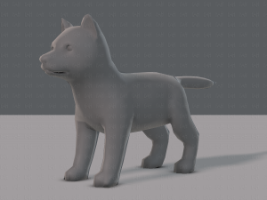 dog base for gamev02 3D Model