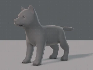 dog base for gamev02 3D Model
