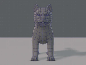 dog base for gamev02 3D Model